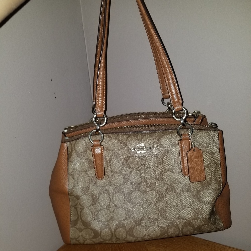 Authentic coach purse